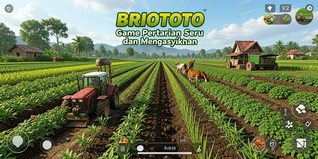 Tampilan gameplay BRIOTOTO yang menarik dan penuh warna.