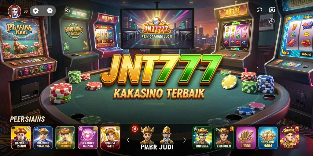 Tampilan gameplay menarik di JNT777 dengan berbagai pilihan permainan Kasino.