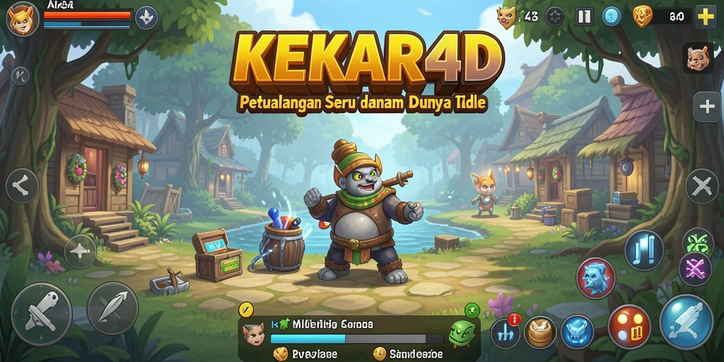 Screenshot KEKAR4D menampilkan gameplay Idle yang menarik dan interaktif.