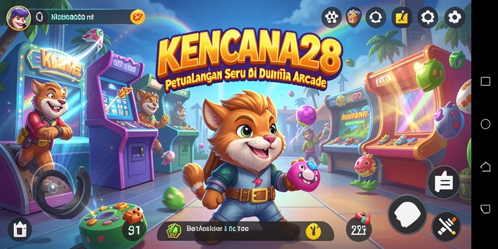 Tampilan gameplay seru KENCANA28 yang menantang dan penuh aksi.