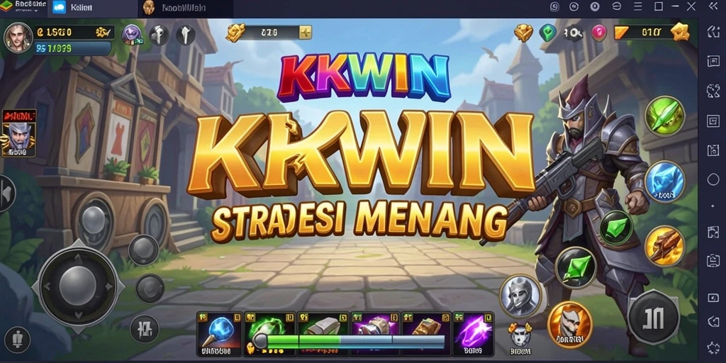 Tampilan gameplay <strong>KKWIN</strong> yang mendebarkan dan penuh strategi.