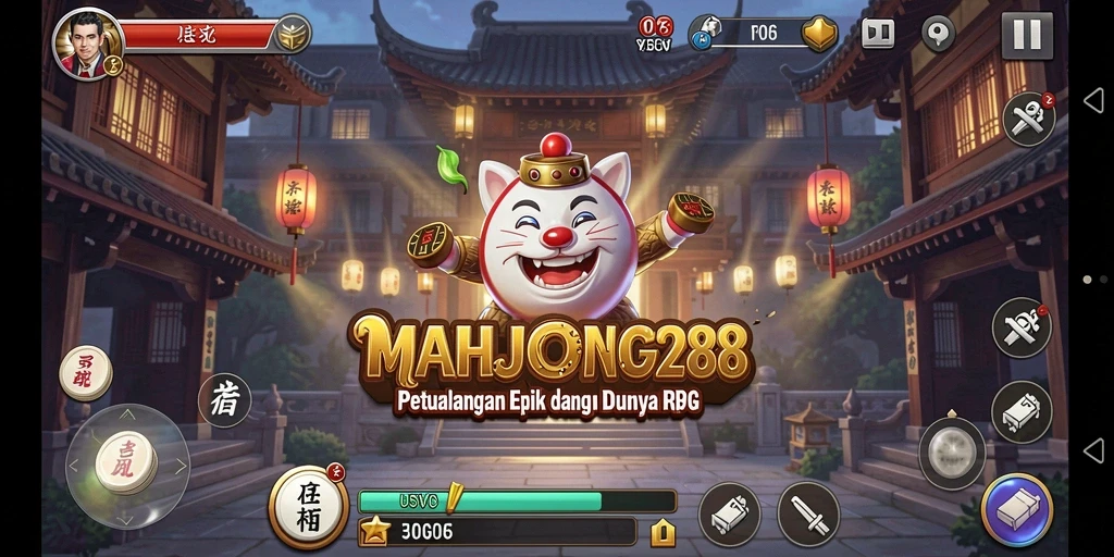 Tampilan seru dari gameplay MAHJONG288 yang penuh aksi.