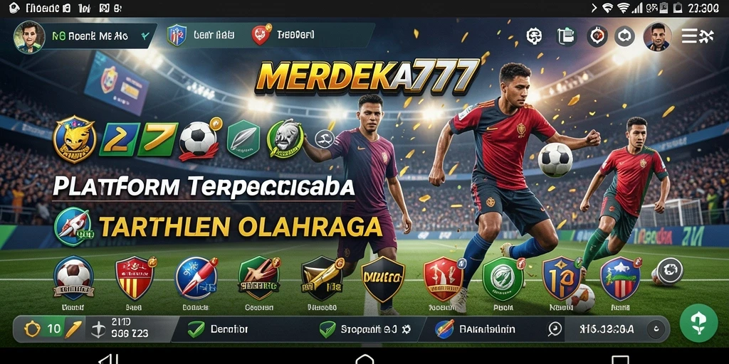 Tampilan antarmuka MERDEKA777 yang menarik dan ramah pengguna.