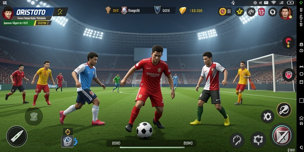 Tampilan gameplay sepenuhnya di <strong>ORISTOTO</strong> dengan aksi mengesankan.