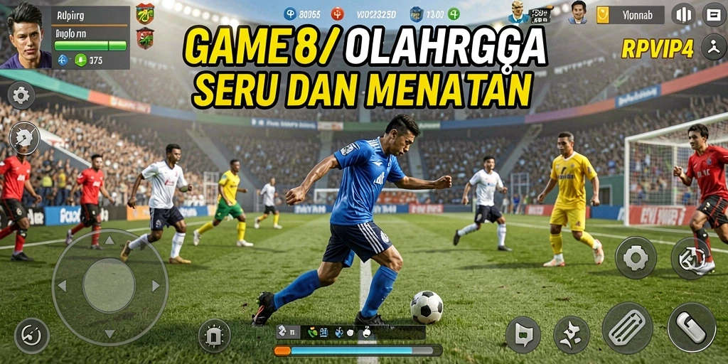 Tampilan menarik dari gameplay RPVIP4 yang penuh aksi.