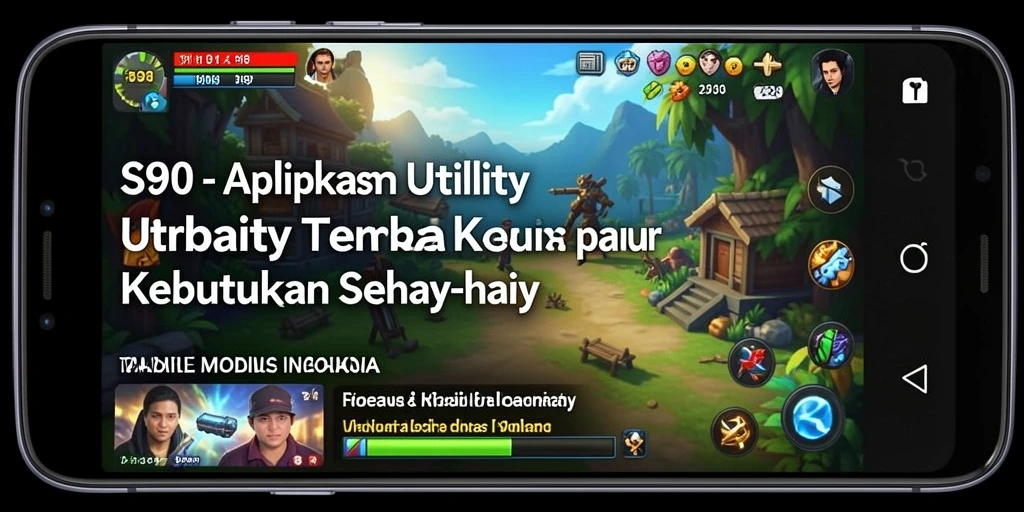 Tampilan utama S80 yang menampilkan fitur utilitas dan optimasi.