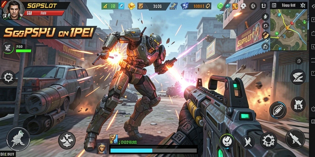 Tangkap momen seru dalam gameplay <strong>SGPSLOT</strong> saat bertempur di arena TPS.