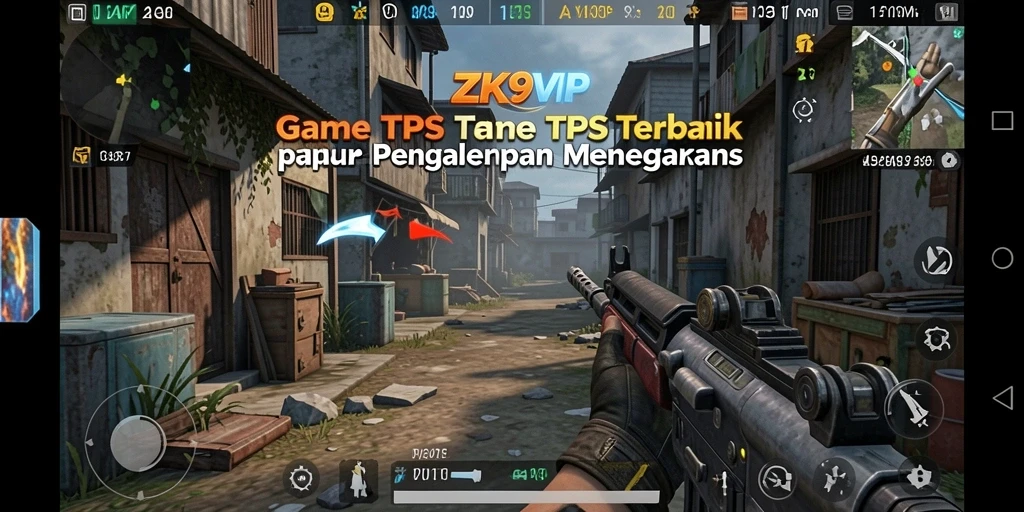 Tampilan gameplay ZK9VIP dengan aksi menegangkan di medan perang.